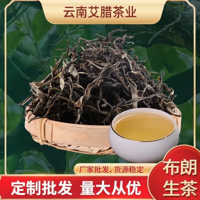 批发布朗山大树茶普洱生茶500g散装云南普洱生茶厂家直供现货供应