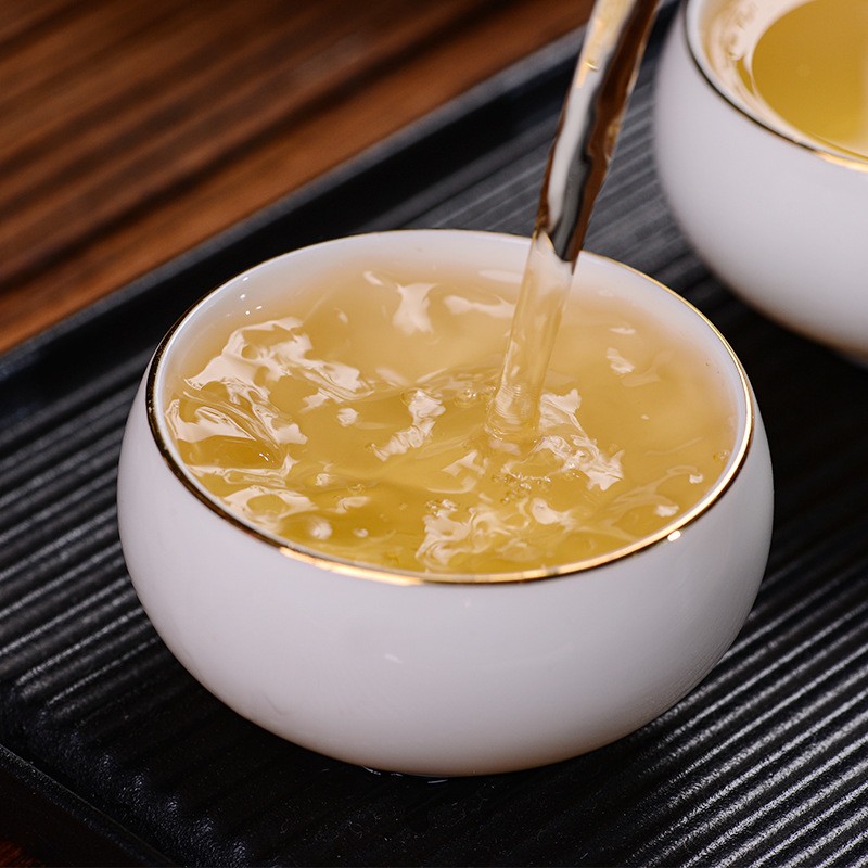 厂家直供花好月圆普洱茶（生茶）紧压茶大叶种普洱生茶批发普洱茶图3