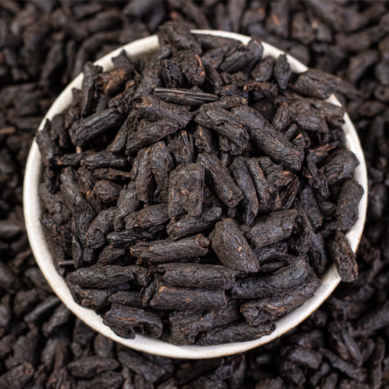 批发云南普洱茶叶 勐海小沱熟茶糯米香茶化石 碎银子 老茶头散茶图3