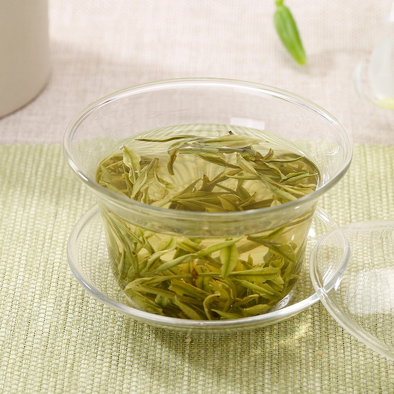 绿月安吉白茶黄金叶散装批发高山云雾茶叶耐泡图3