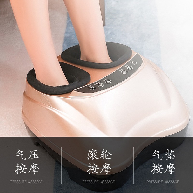 厂家供应足底按摩器足疗机脚底多功能足部按摩器加热遥控家用礼品图2