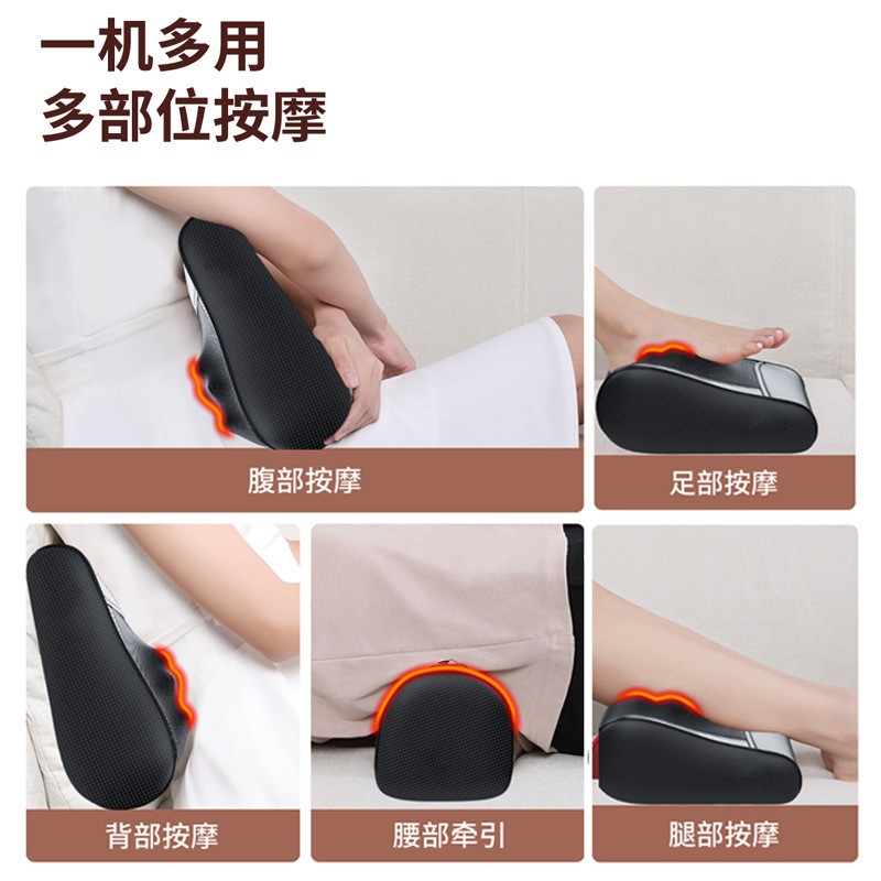 颈椎按摩器颈部肩部腰部多功能揉捏电动仪脖子颈肩背部家用按摩枕图2