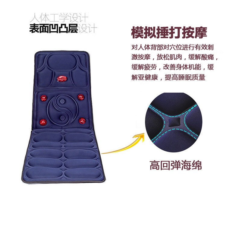 颈椎按摩器全身多功能颈部腰部肩部背部家用按摩垫椅垫靠垫床垫图3
