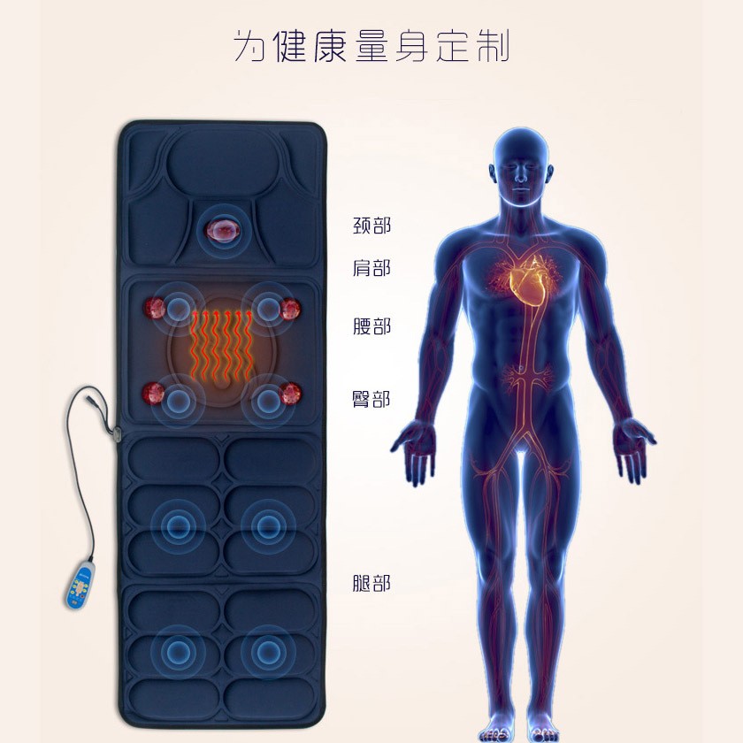 颈椎按摩器全身多功能颈部腰部肩部背部家用按摩垫椅垫靠垫床垫图4