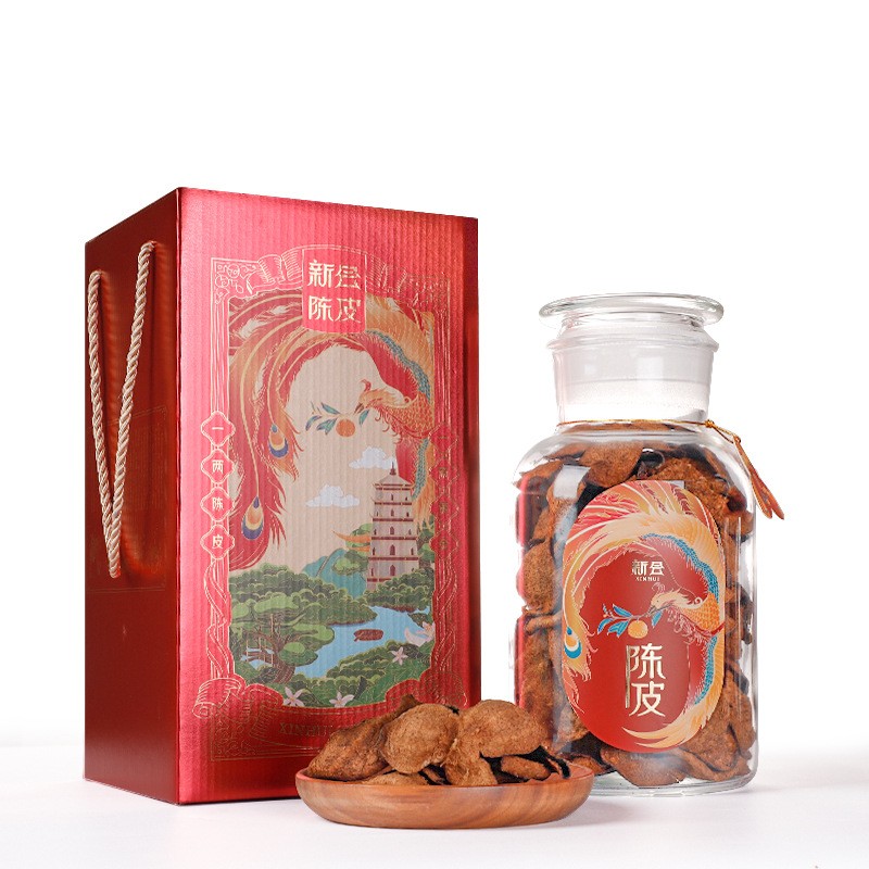 广东特产正宗新会老陈皮2014年梅江圈枝陈皮茶纯干仓陈皮普洱批发图5