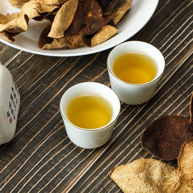 10年15年正宗新会泡水泡茶新会梅江老陈皮干广东特产陈皮茶图4