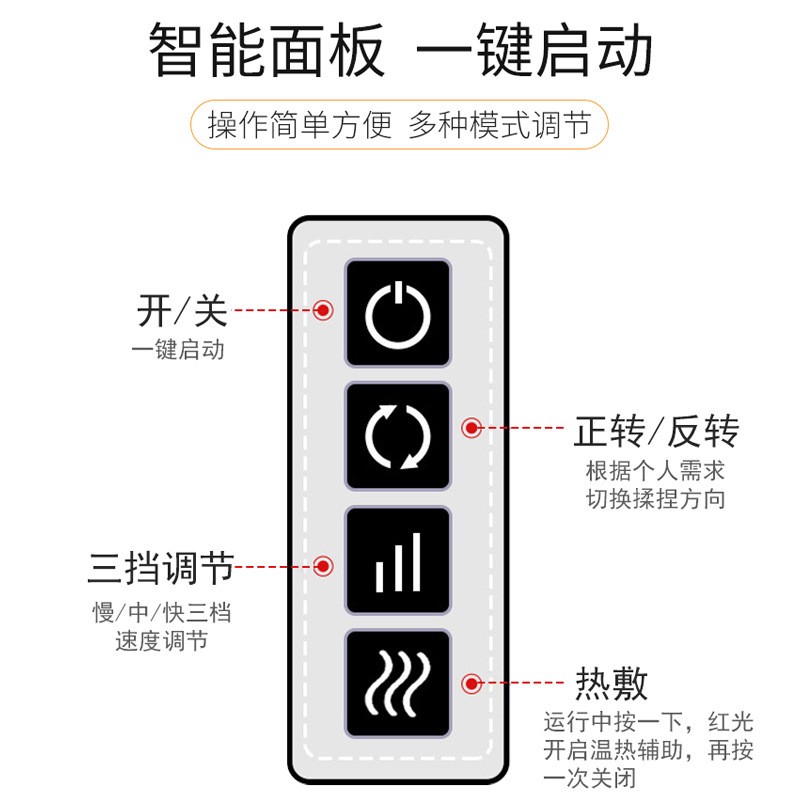 厂家批发按摩披肩家用多功能电动颈椎按摩器会销礼品揉捏捶打披肩图4