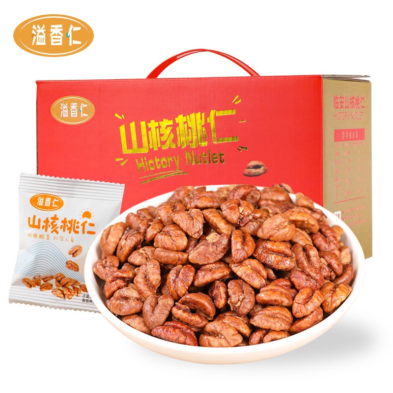 临安山核桃仁休闲食品坚果炒货零食净含量 坚果山核桃仁零食图2