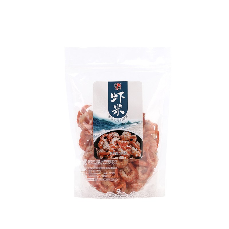 华盛海鲜干货虾米虾干袋装冷冻新鲜淡干金钩捕捞虾仁海米230G*1袋图5