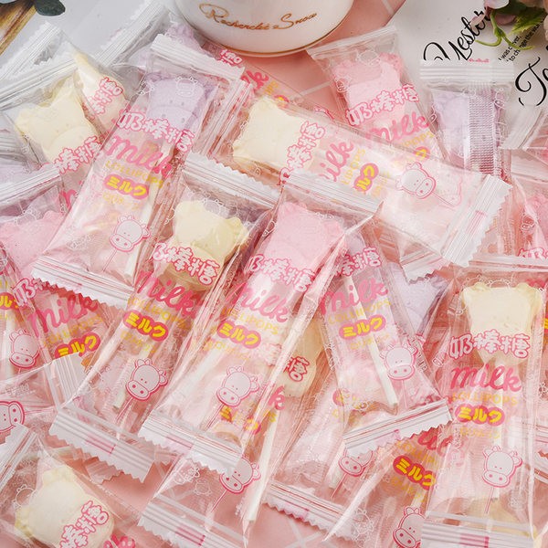 牛头棒棒糖500g儿童奶糖帮牛奶棒多口味网红创意喜糖糖果散装批发图3