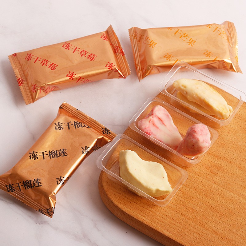 法思觅语 冻干芒果干休闲零食冻干水果干60g巧克力冻干芒果图3