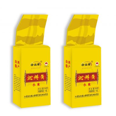 山西特产沁州黄2022新小米500g现磨厂家直发批发月子食用小黄米