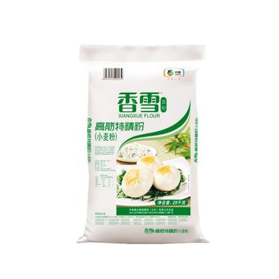厂家直销 中粮香雪高筋特精粉25Kg 馒头包子面条饺子专用面粉50斤