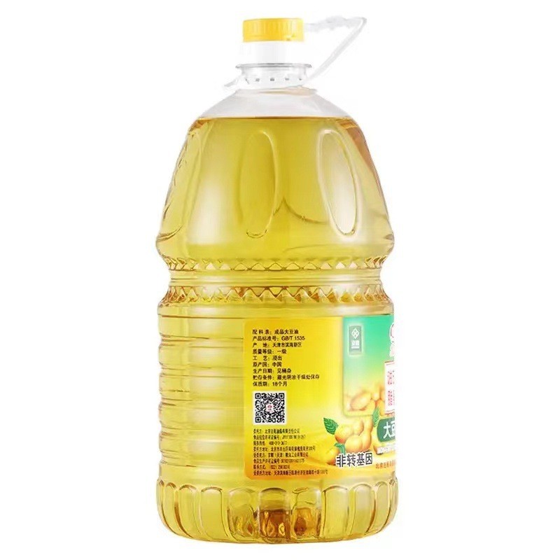 厂家批发 首农集团古船非转基因大豆油10L*2桶/箱 餐厅食堂商用图2