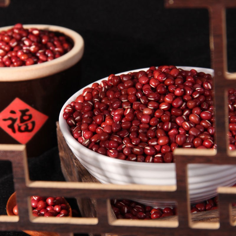 陕北红豆红小豆赤豆2.5kg真空装批发 五谷杂粮定制贴牌图4