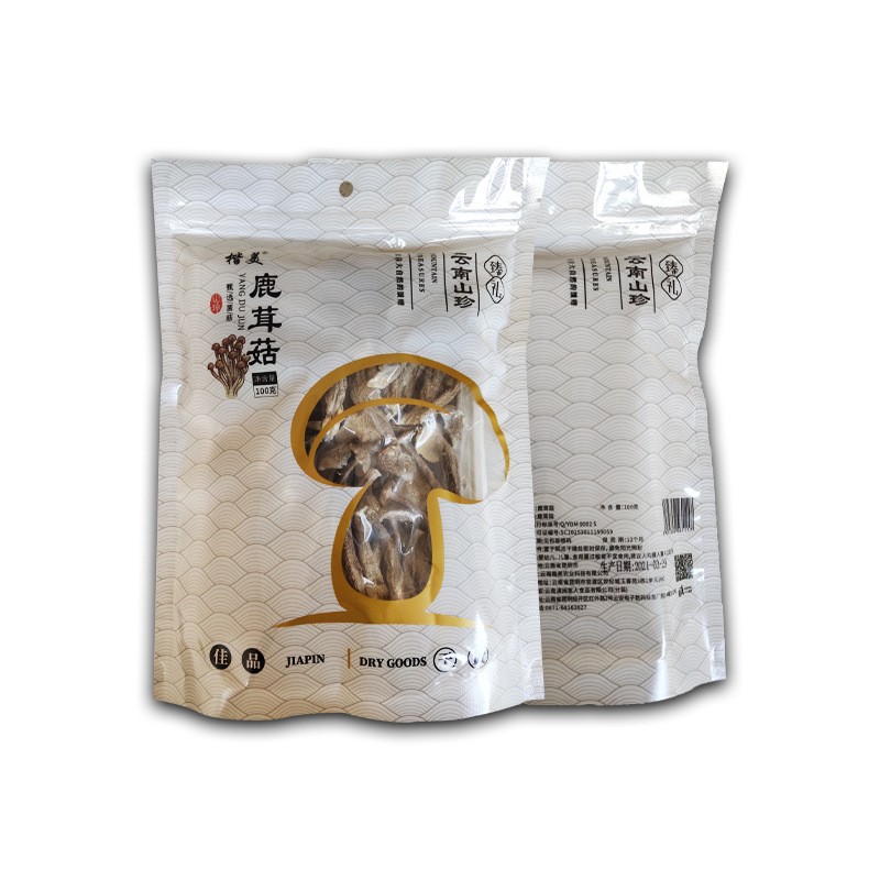 鹿茸菇定制加工云南特产菌菇干货一件代发有质检报告鹿茸菇滑滑菇图5