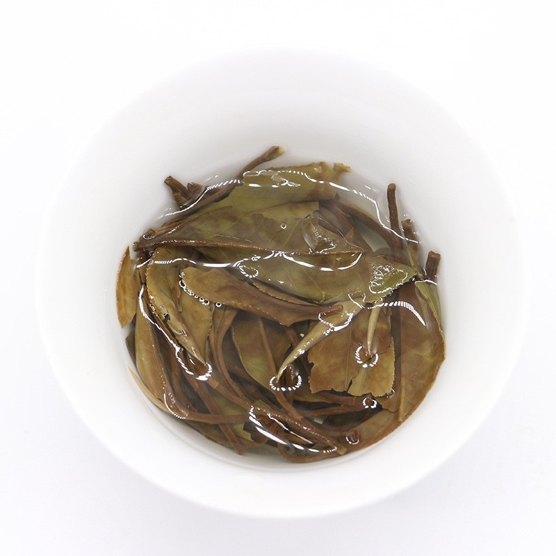 十福缘福鼎白茶2017点头白牡丹巧克力茶球丸一泡一粒一斤价图4