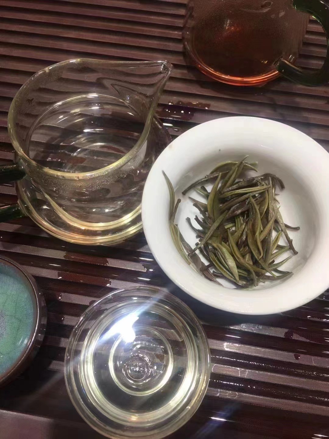 2022云南古树明前大白茶 白毫银针新茶春茶 景谷大白芽单芽月光白图3