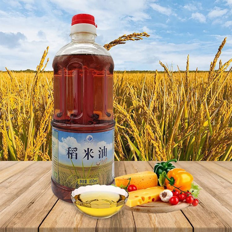 峭山公850ML稻米油 亚麻籽调和油山茶橄榄调和油会销保险礼品油图5