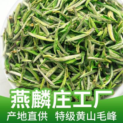 黄山毛峰绿茶茶叶散装批发产地直供浓香特级新茶雀舌可罐装 礼盒