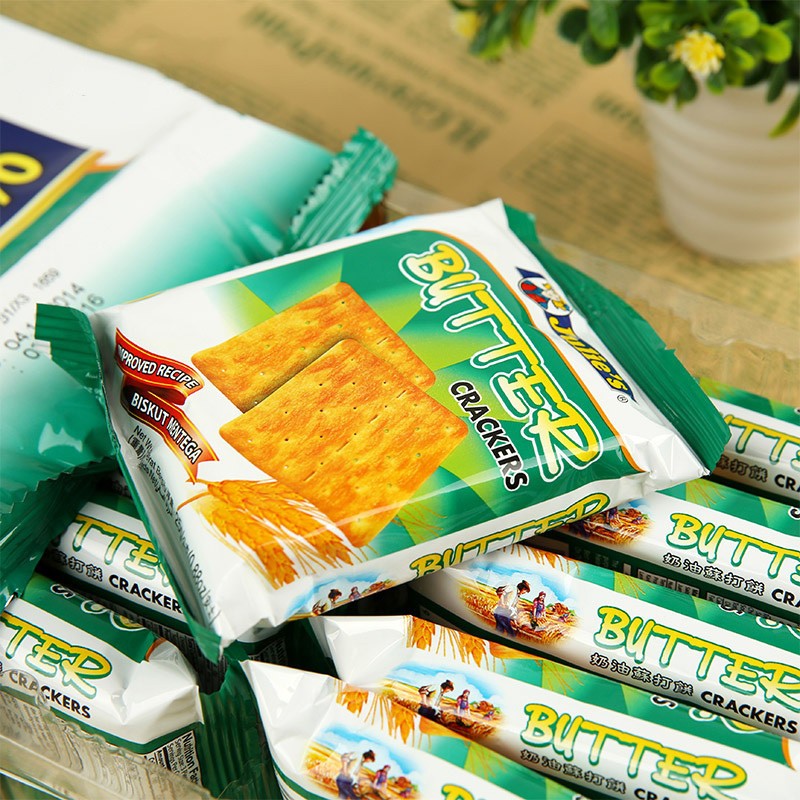 马来西亚茱蒂丝奶油苏打饼干奶咸味600g休闲零食网红小吃一件代发图2