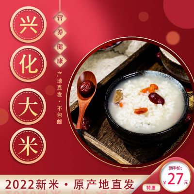 2022年新米 软糯香甜胚芽香米 香粳米江苏大米 9108兴化大米原种