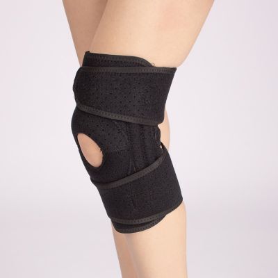运动跑步护膝 膝盖固定护具 膝关节髌骨骨折固定支具保护带套