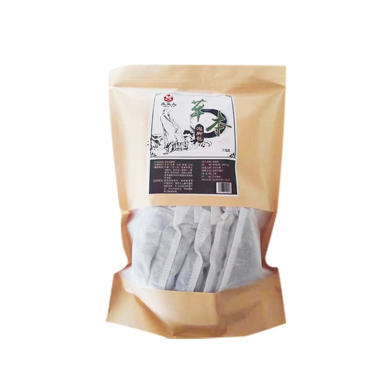 艾福音十八味合一艾草泡脚包可一件代发精品牛皮纸包装300g/10包图5