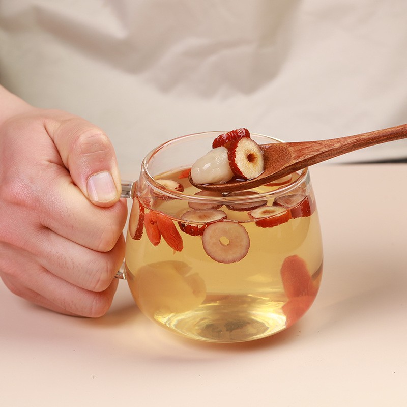 茗花有主桂圆红枣枸杞茶 大枣桂圆枸杞组合花草茶 花茶养生茶图3