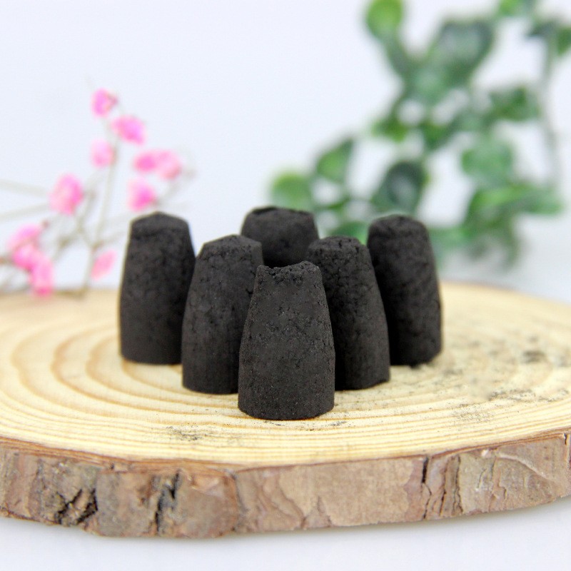 绿莹艾草无烟艾粒窝头状温针无烟艾粒艾柱100粒/盒约1.2cm*1.5cm图3