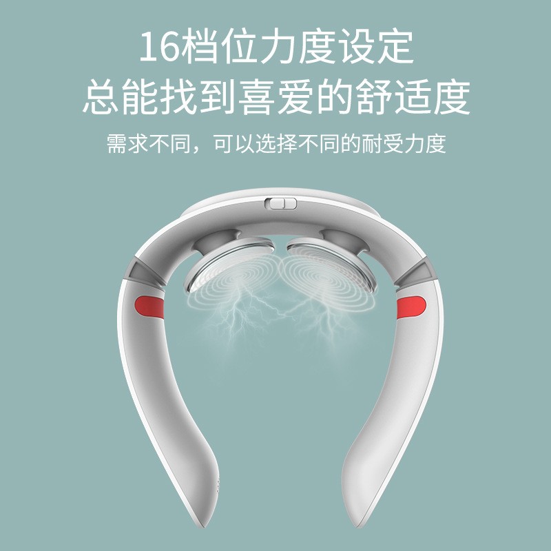 工厂批发颈肩颈椎按摩器颈部按摩仪蓝牙语音护颈仪颈椎按摩仪礼品图2
