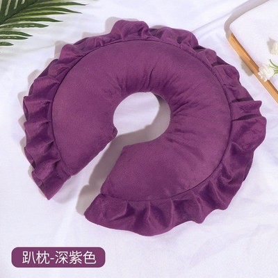 美容院专用趴趴枕 护脸垫U型枕趴枕美体床罩洞枕按摩枕头脚枕拆洗图1