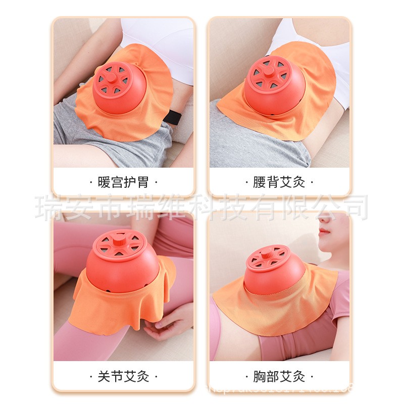 一件代发艾灸仪艾灸盒家用随身灸艾柱艾条温灸器美容院 宫廷艾灸图3