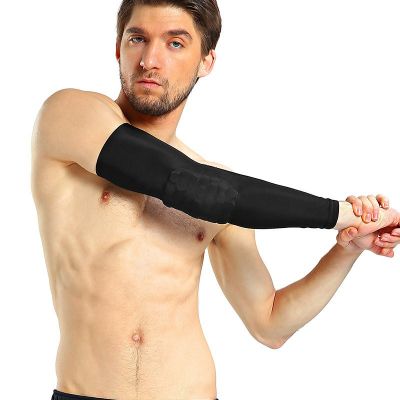 护臂超薄透气吸汗莱卡护肘运动篮球蜂窝护肘骑行网球护臂批发定制