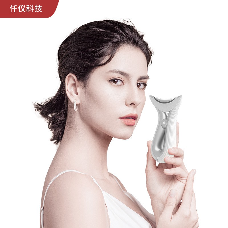 新款EMS微电流射频美颈仪面部护理美容仪淡化颈部细纹RF射频仪图3