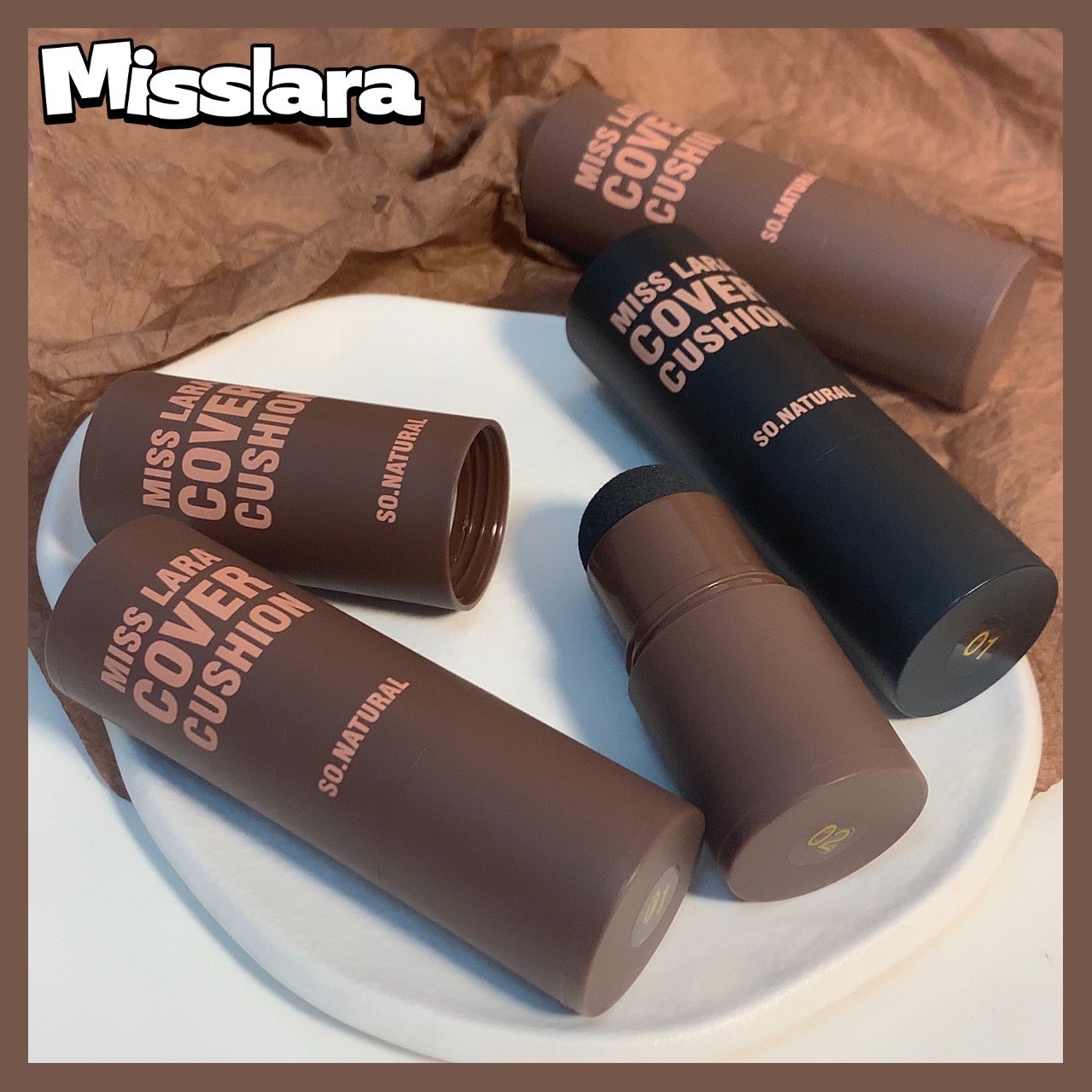 Misslara印章发际线粉眉粉染眉膏阴影粉填充修饰防水阴影修容粉图2